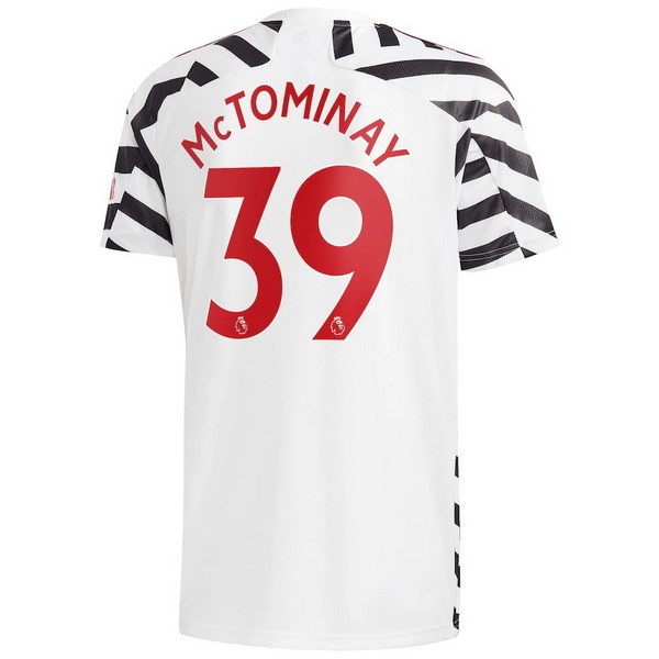 Maglia Manchester United NO.39 McTominay Third 20/21 Bianco